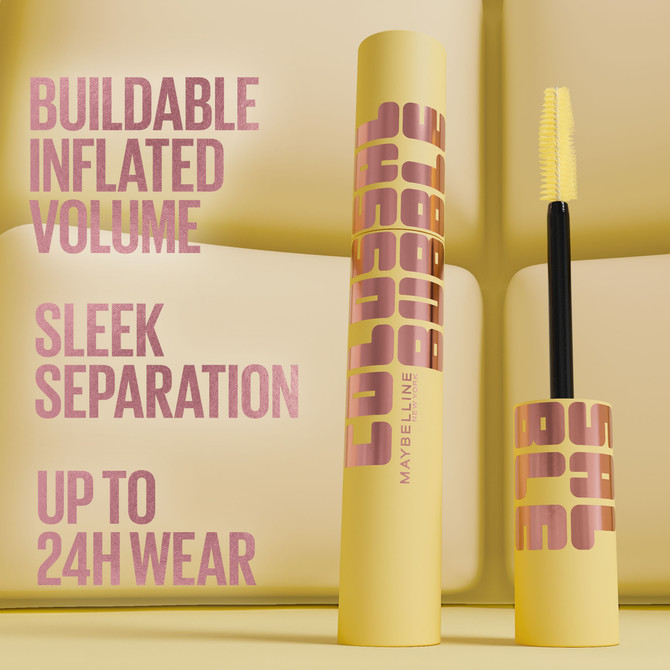 Maybelline Colossal Bubble Washable Mascara Very Black 801 10ml