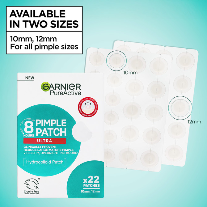 Garnier Pure Active Pimple Patch Ultra 22pk