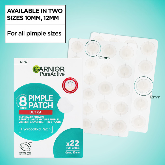 Garnier Pure Active Pimple Patch Ultra 22pk