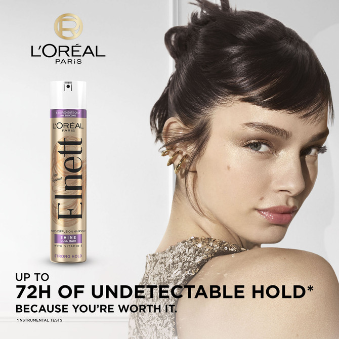 L’Oréal Paris Elnett Shine for Dull Hair Hairspray 400ml