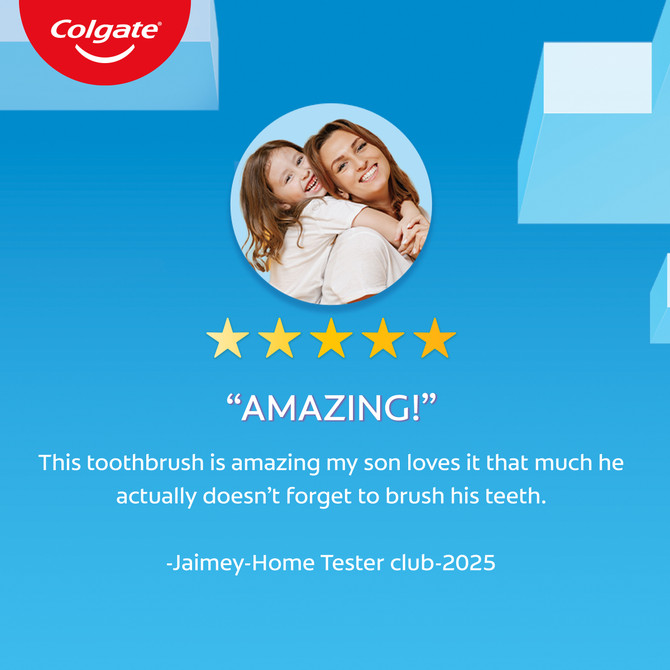 Colgate Kids Minecraft Powered Toothbrush 1 Pack