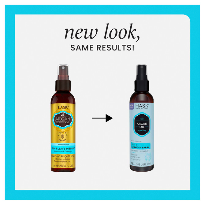 HASK Argan Oil Repairing 5-in-1 Leave-In Spray 175mL