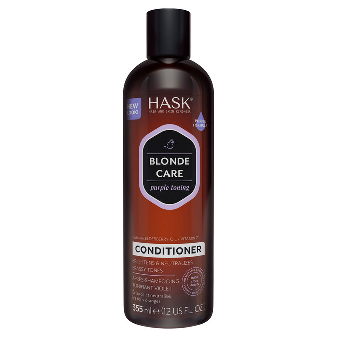 HASK Blonde Care Purple Conditioner 355mL