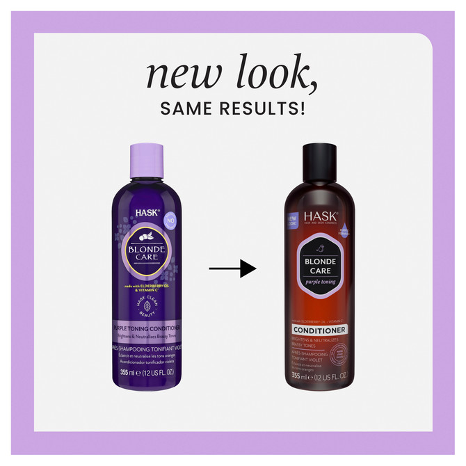 HASK Blonde Care Purple Conditioner 355mL