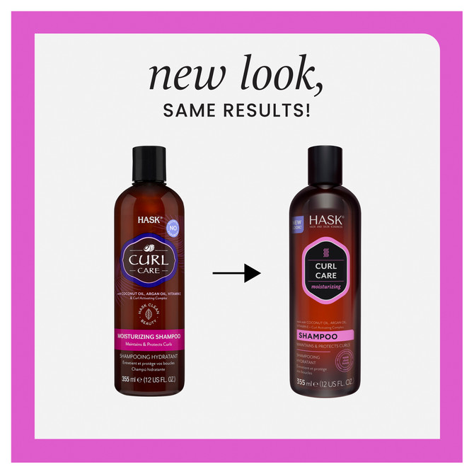 HASK Curl Care Moisturizing Shampoo 355mL