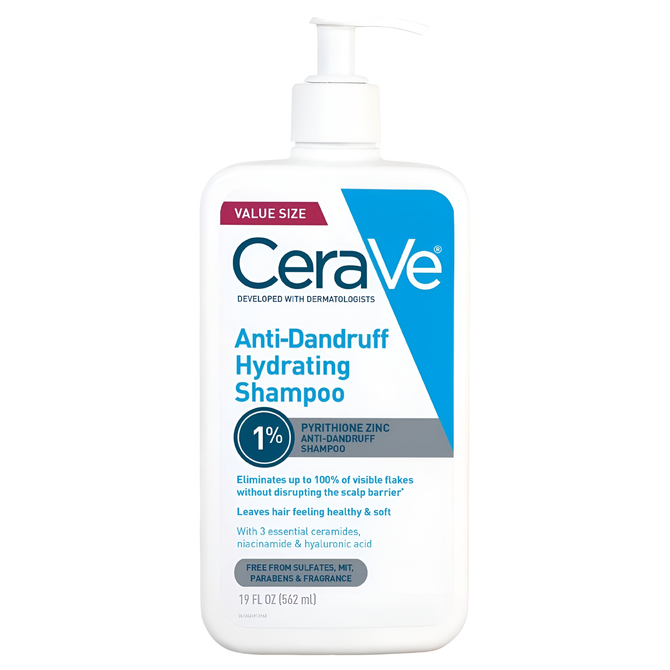 CeraVe Hair Anti-Dandruff Hydrating Shampoo 562ml