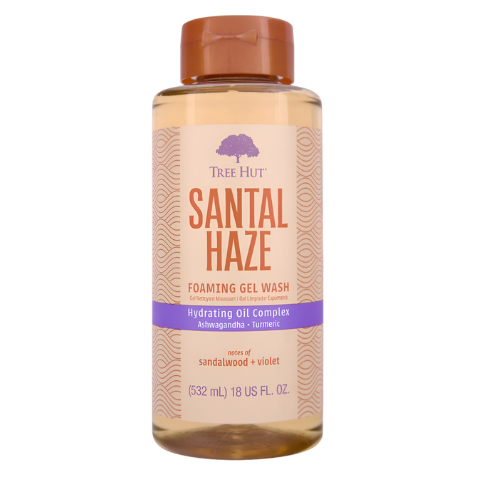 Tree Hut Santal Haze Foaming Gel Body Wash 532ml