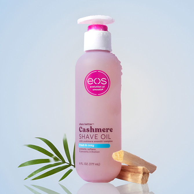 eos Cashmere Fresh & Cozy Shave Oil 177ml