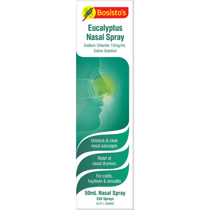 Bosisto's Eucalyptus Nasal Spray
