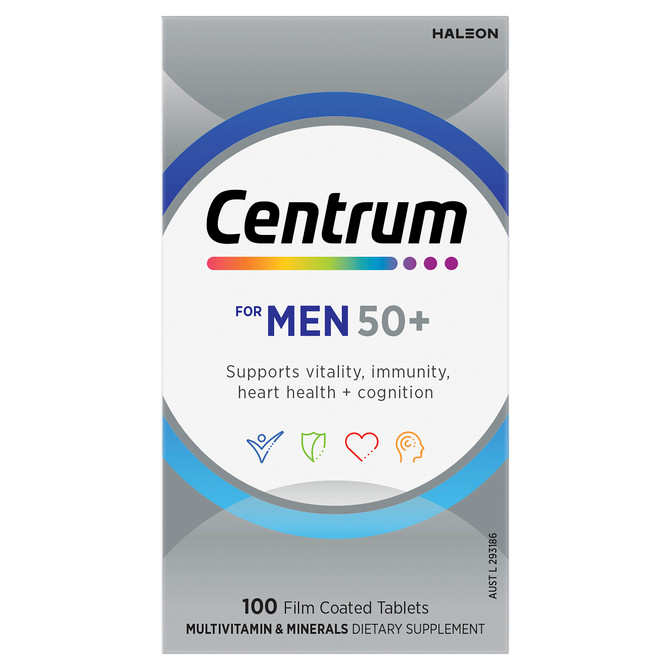 Centrum for Men 50+ 100 Pack