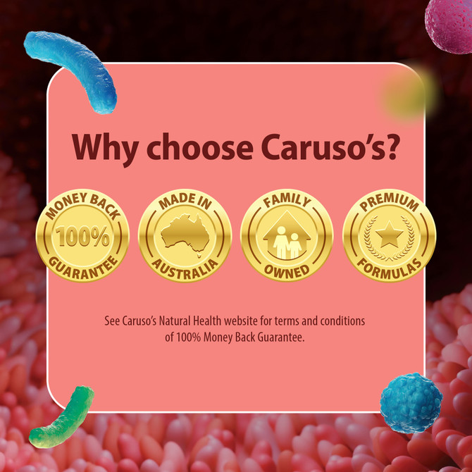 Caruso's ANTIBIOTIC COMPANION PROBIOTIC + SB 14 Capsules