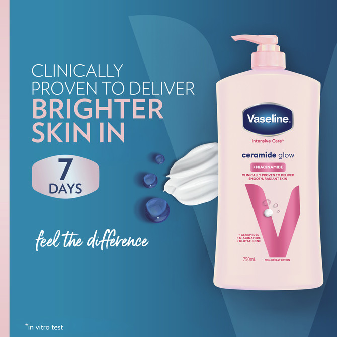 Vaseline  Body Lotion  Ceramide Glow  750 MLT