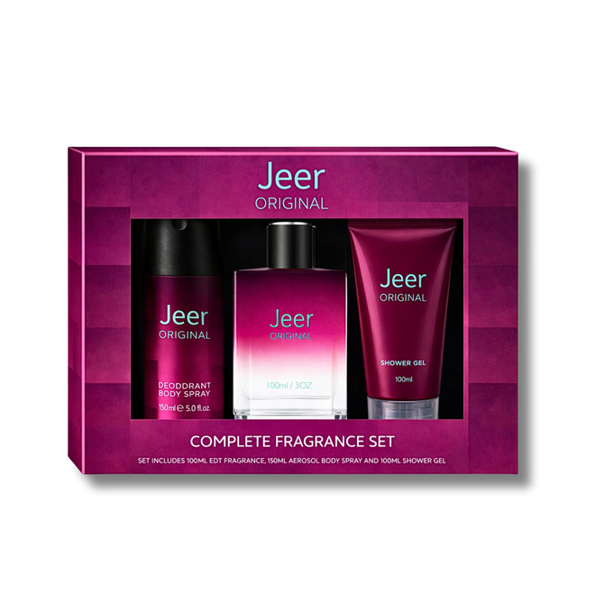 Jeer Original 100ml EDT 3 Piece Gift Set