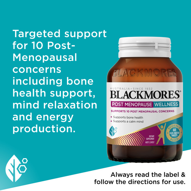 Blackmores Post Menopause Wellness 60 Tablets