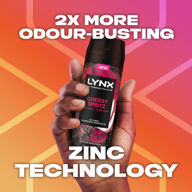 LYNX GIFTSET DUO CHERRY SPRITZ R25 565 ML