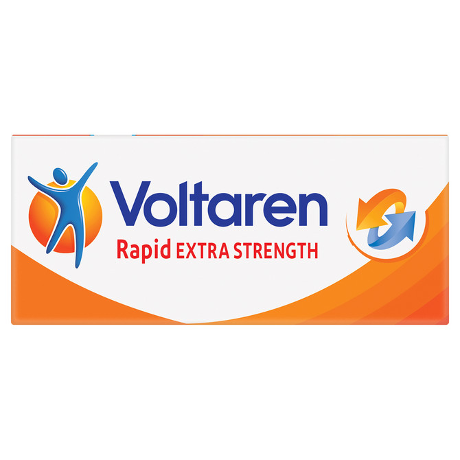 Voltaren Rapid Extra Strength 25mg 20 Pack - AU