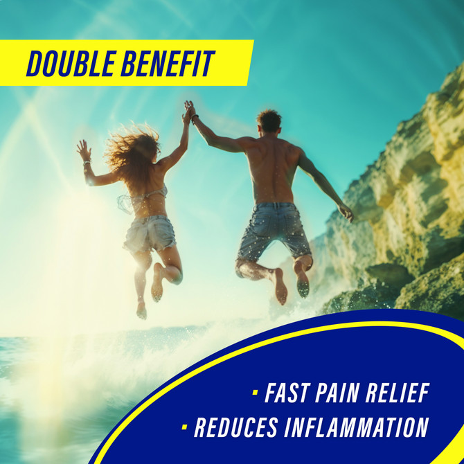 Advil Liquid Capsules for Fast & Effective Pain Relief 200mg Ibuprofen 40 Pack
