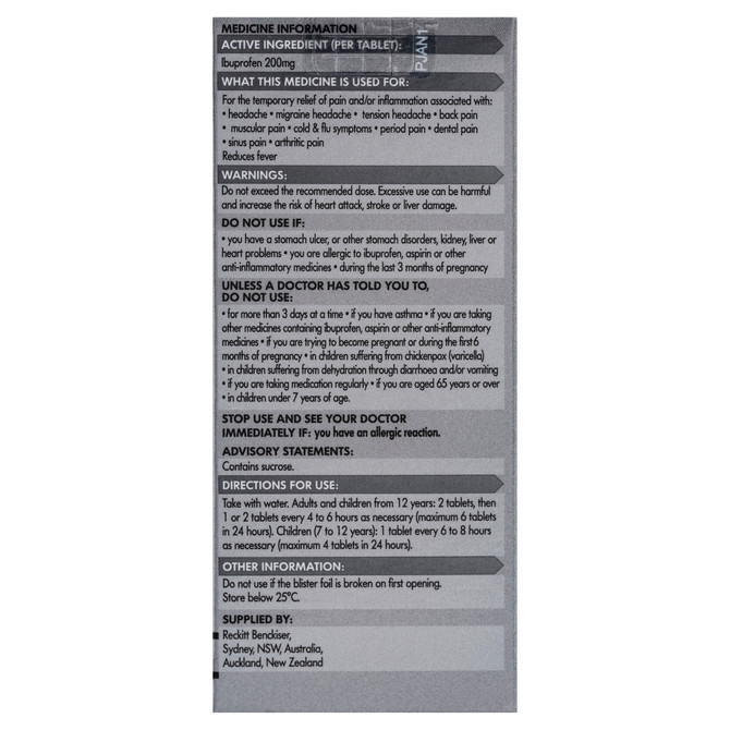 Nurofen Core Tablets 200mg 48