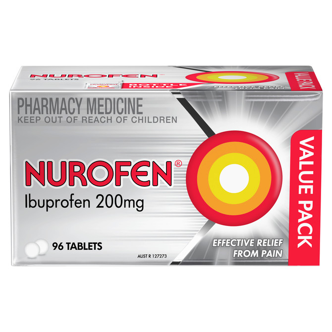 Nurofen Core Tablets 200mg 96