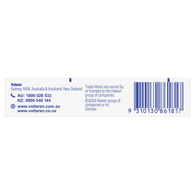 Voltaren Rapid 12.5 10 Tablets