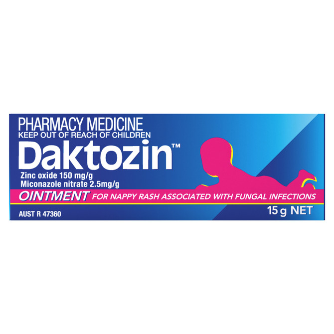 Daktozin Nappy Rash Ointment 15g