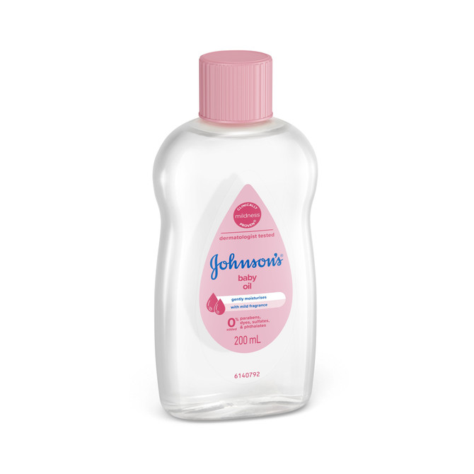 Johnson's Gentle Mild Moisturising Baby Oil 200mL