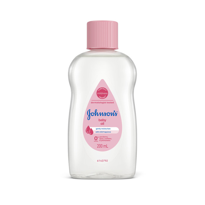 Johnson's Gentle Mild Moisturising Baby Oil 200mL