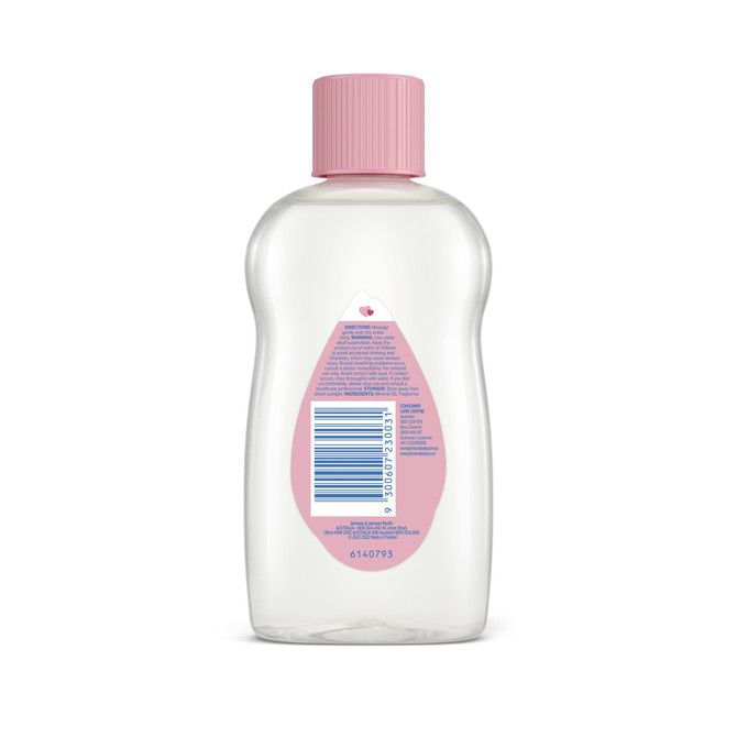 Johnson's Gentle Mild Moisturising Baby Oil 200mL