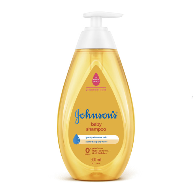 Johnson's Hypoallergenic Gentle Tear-Free Cleansing Baby Shampoo 500mL