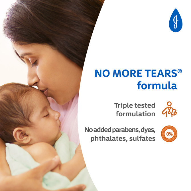 Johnson's Hypoallergenic Gentle Tear-Free Cleansing Baby Shampoo 500mL