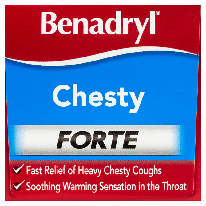 Benadryl Chesty Forte Cough Liquid Berry Flavour 200mL