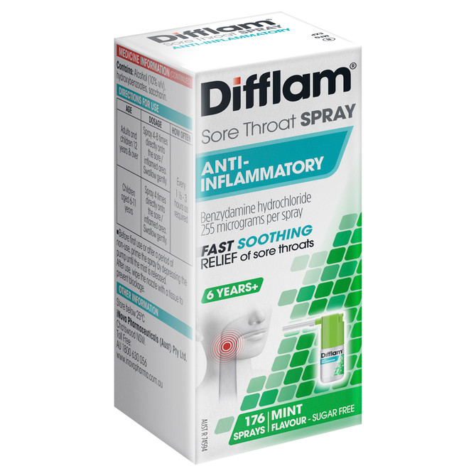 Difflam Sore Throat Spray Anti-Inflammatory 30mL