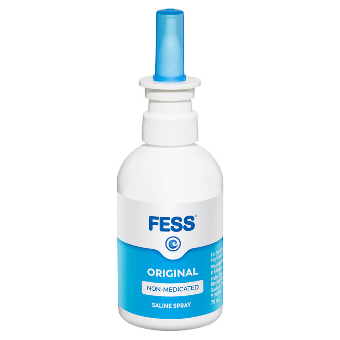 FESS Original Nasal Saline Spray 2 x 75 mL