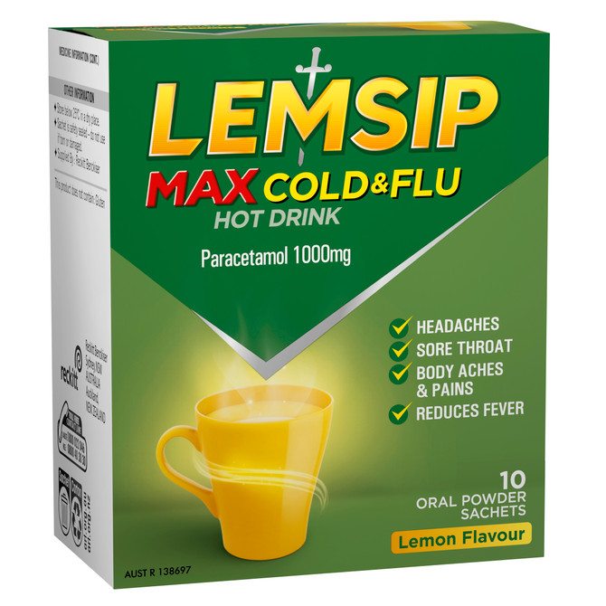 Lemsip Maximum Strength Sachets 10