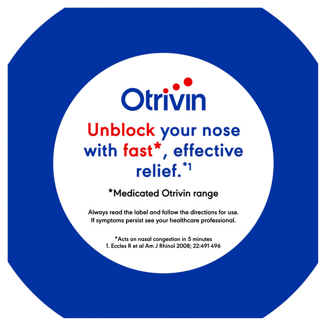 Otrivin Junior Nasal Spray, for Blocked Nose 10mL