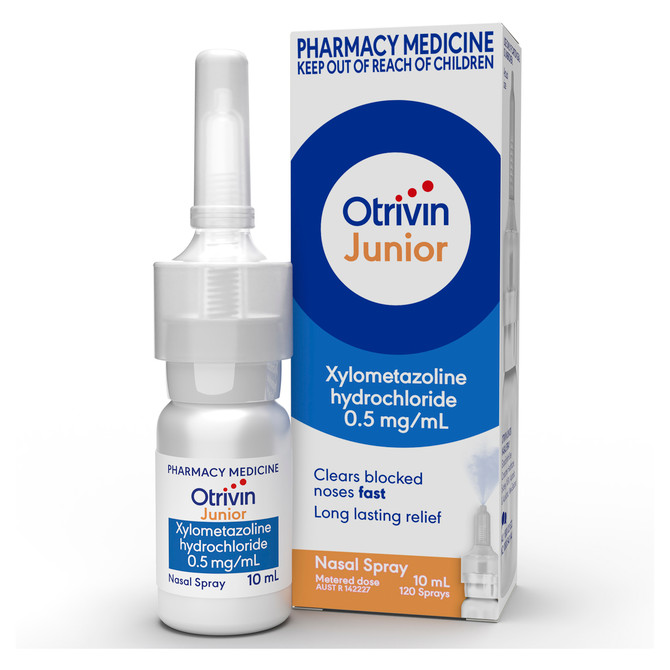 Otrivin Junior Nasal Spray, for Blocked Nose 10mL