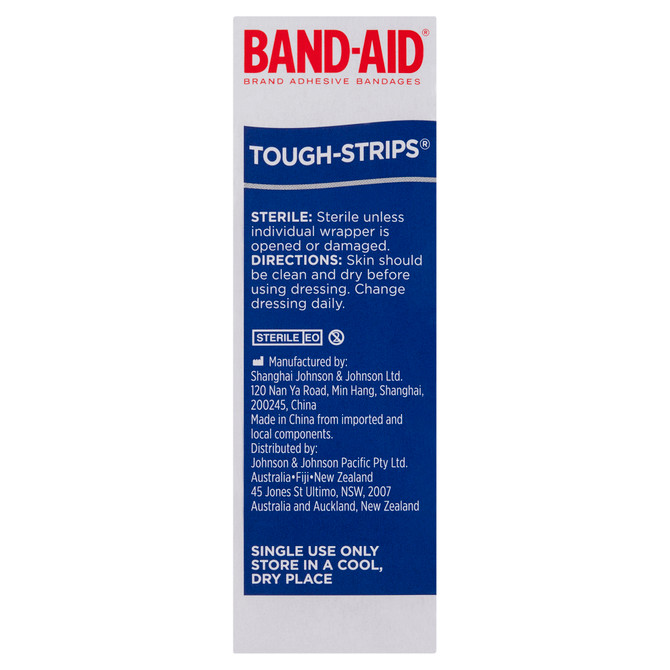 Band-Aid Tough Strips 20 Pack