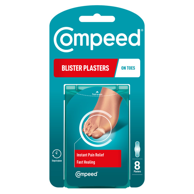 Compeed Blister On Toes Plasters 8 pack 