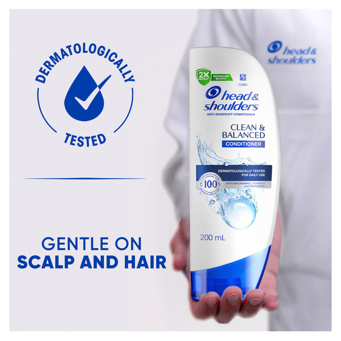 Head and Shoulders Anti-Dandruff Conditioner Clean & Balanced 200ml