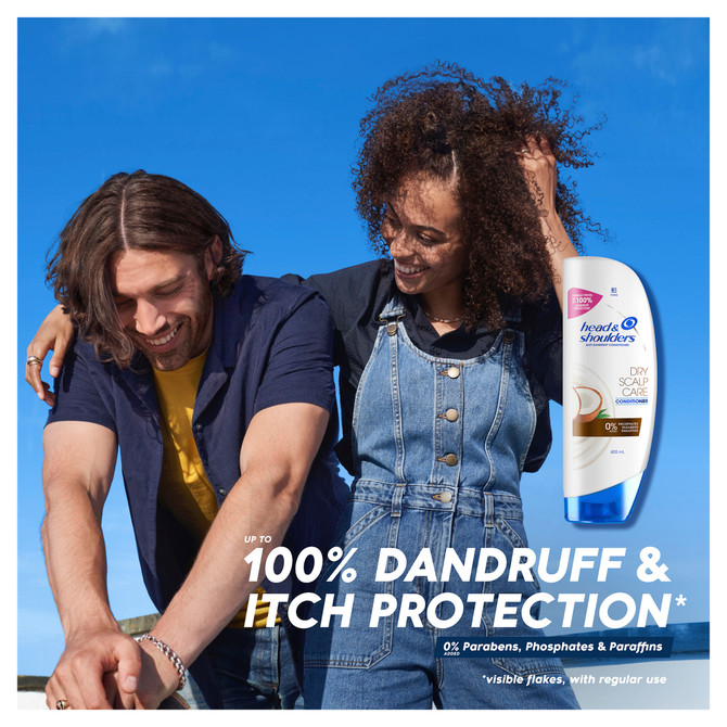 Head & Shoulders Dry Scalp Care Anti Dandruff Conditioner with Coconut Oil for Dry Scalp 200 ml