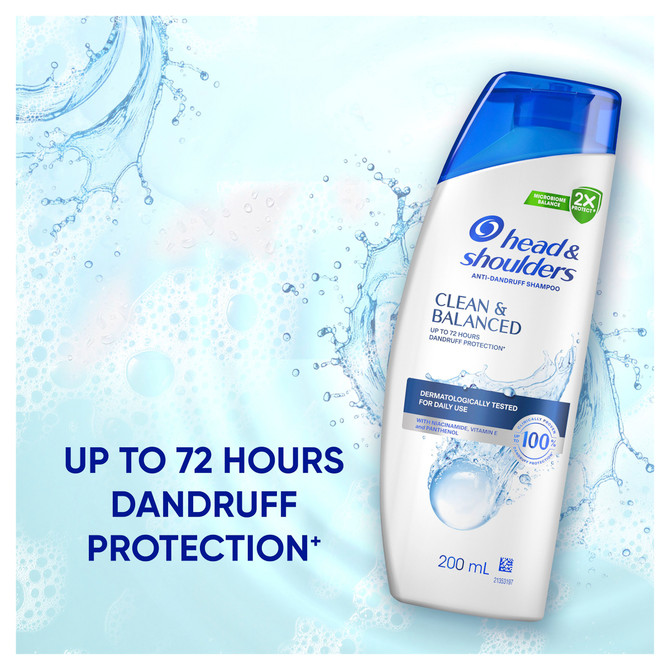 Head and Shoulders Anti-Dandruff Shampoo Clean & Balanced 200ml