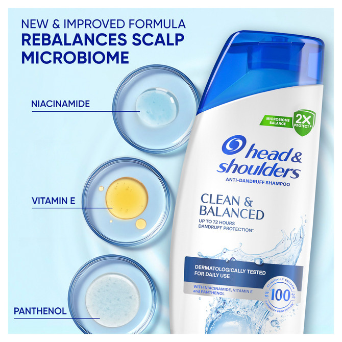 Head and Shoulders Anti-Dandruff Shampoo Clean & Balanced 200ml
