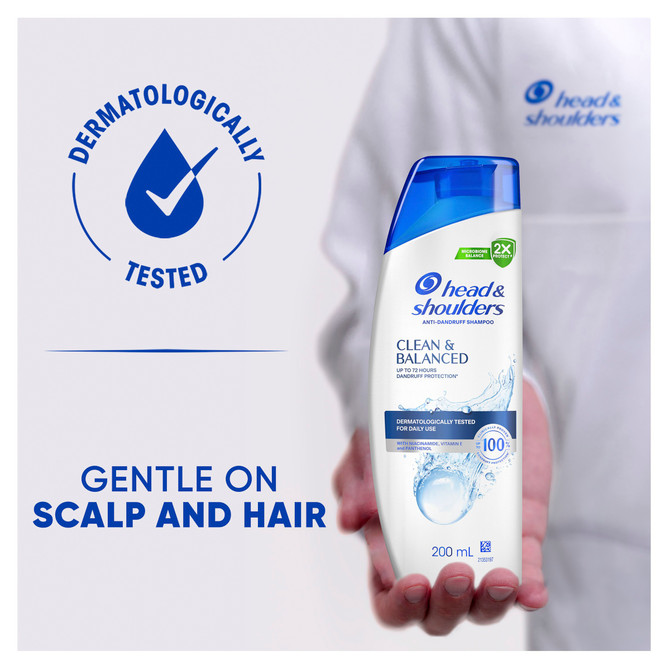 Head and Shoulders Anti-Dandruff Shampoo Clean & Balanced 200ml