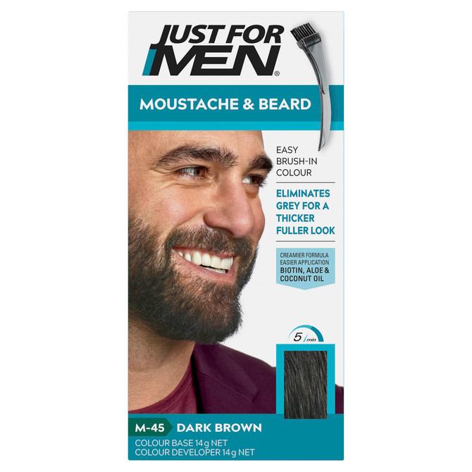 Just For Men Moustache & Beard Colour Dark Brown