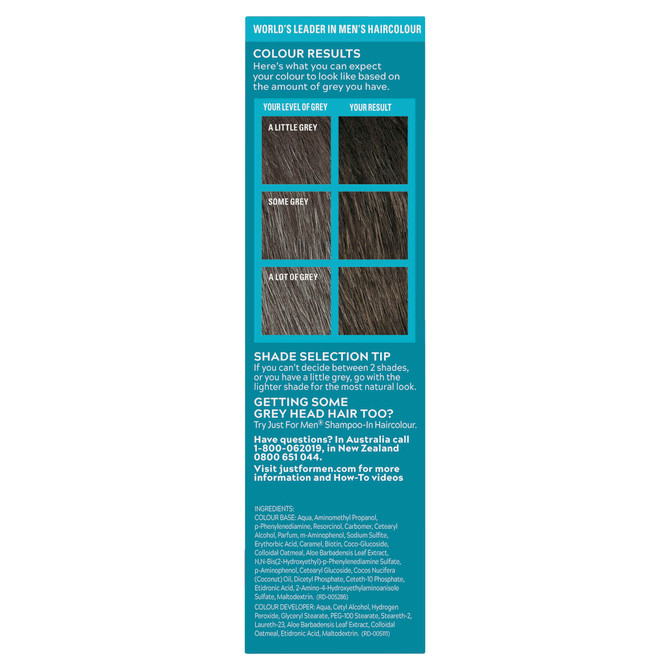 Just For Men Moustache & Beard Colour Dark Brown