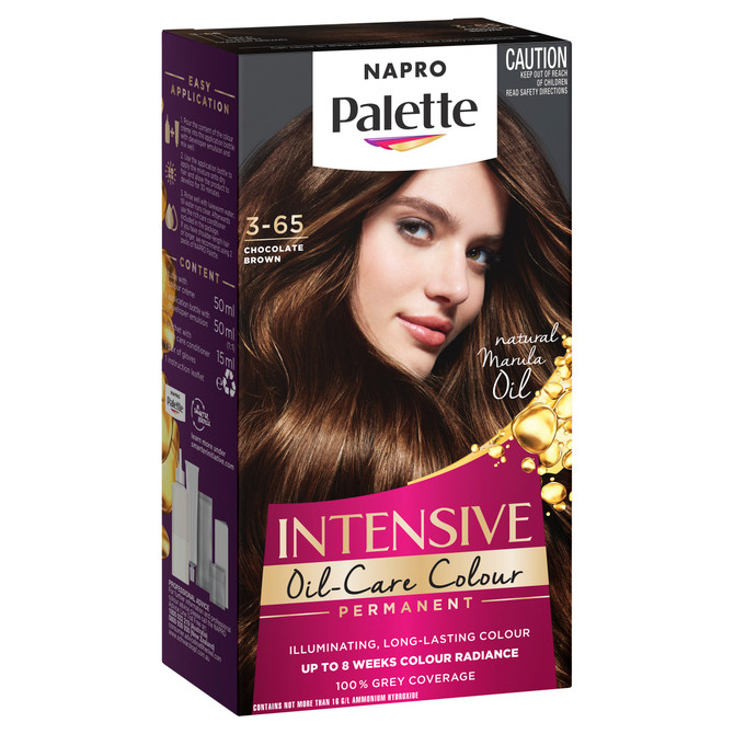 Napro Palette Permanent Hair Colour 3-65 Chocolate Brown