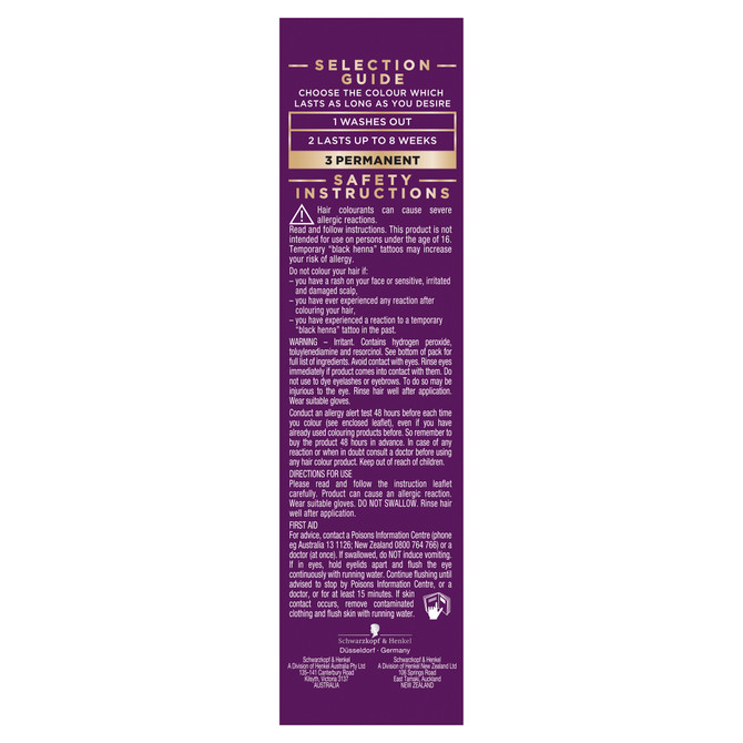 NAPRO Palette Intensive Creme Colour Permanent 4 - 88 Intensive Dark Red