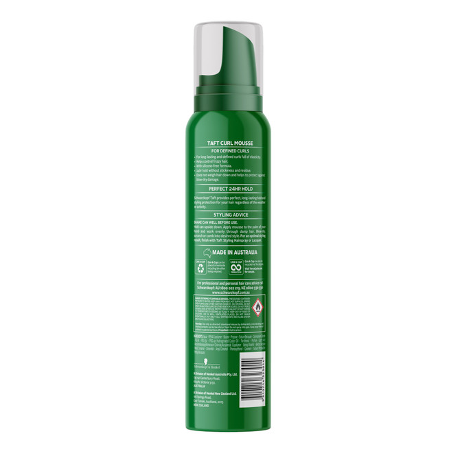 Schwarzkopf Taft Styling Curl Mousse Strong Hold 200g