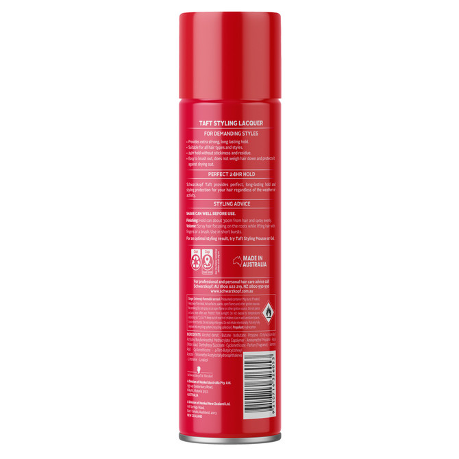 Schwarzkopf Taft Styling Lacquer Extra Strong Hold 200g