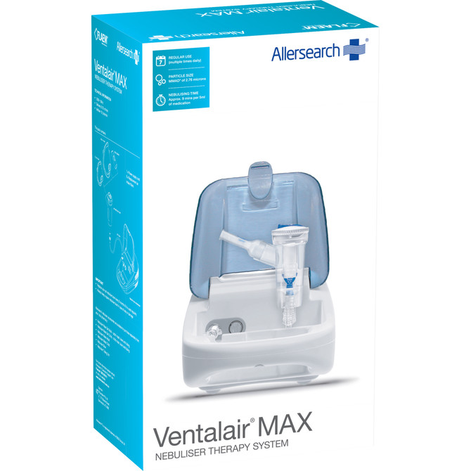 Allersearch Ventalair MAX Nebuliser Therapy System